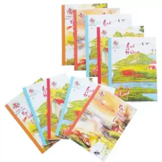 Tập 100 trang Quê Hương 52 gsm - Kẻ thường (Giấy tái sinh)