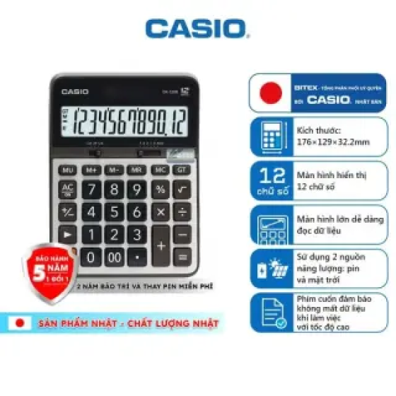 Máy tính Casio DX-120B chính hãng
