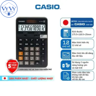 Máy tính Casio AX 12B chính hãng