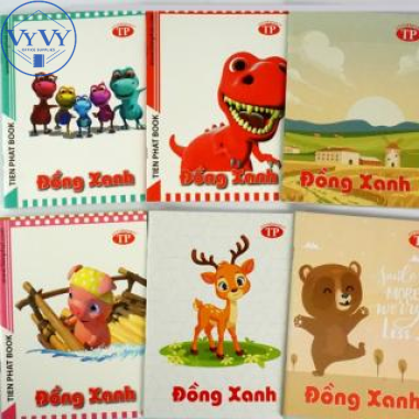 Tập 96 trang Đồng Xanh 60gsm - 4 ô ly